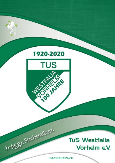 268-froggx-Stickeralbum-Verein-TuS-Westfalia-Vorhelm-Titelseite