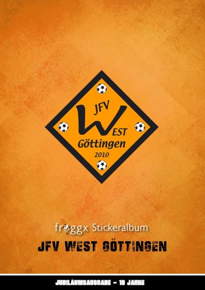 277-froggx-Stickeralbum-Verein-JFV-West-Goettingen-Titelseite