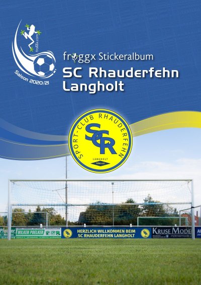 291-froggx-Stickeralbum-Verein-SC-Rhauderfehn-Langholt-Titelseite