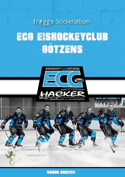 339-froggx-Stickeralbum-Verein-ECG-Eishockeyclub-Goetzens-Titelseite