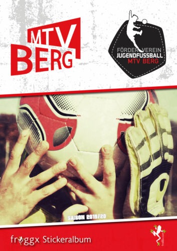 froggx Stickeralbum für Sportvereine Fussball