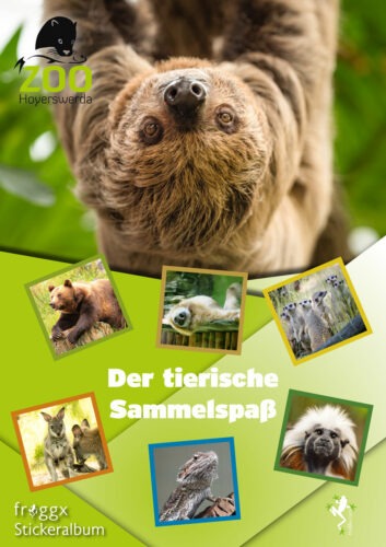 froggx stickeralbum tierpark 260 zoo kultur und bildung hoyerswerda ggmbh d 29 titelseite